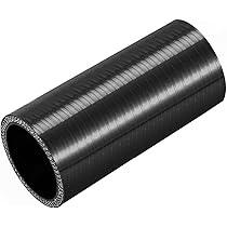 A ABSOPRO Car Adapter Joiner Pipe Universal 35mm 1.38" OD 76mm 2.99" Length