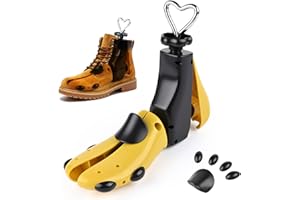 Vankarr Hormas Para Zapatos Hombre Mujer, Plástico Ensanchador de Zapatos,ajustables Hormas Para Zapatos,para Botas, Zapatillas de Deporte, Zapatillas de Senderismo 41-47(Paquete de 1)