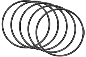 QUARKZMAN Nitrile Gomma O-Ring 60mm x 54mm x 3mm Guarnizioni di Tenuta Anelli Rubinetti Rotondo Guarnizione Rondella per Rubinetto Idraulica Riparazione Sigillatura Connessione, 5 Pezzi