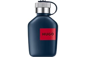 HUGO BOSS HUGO Jeans Eau de Toilette para Hombre | Fragancia masculina aromática fougère con notas de pomelo y menta piperita