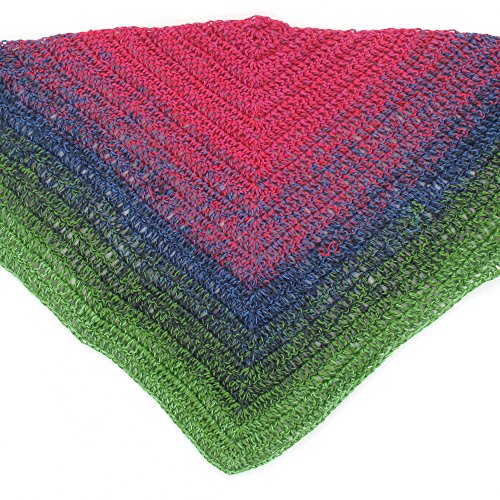 LoLa Farbverlaufswolle Baumwolle Classic Garden pink blue, Variante:4fach – 200g 750m - 3