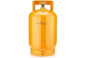 EUROCAMPING SRL BOMBOLA 5 KG RICARICABILE DA CAMPEGGIO VUOTA CASA - CAMPEGGIO - BARBECUE Eurocamping colore Arancio