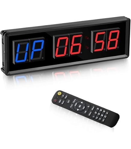 Reloj Digital Pared ANJANK Portu00e1til Magnu00e9tico Temporizador