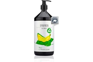 GREEN HOME LOVE NATURE® 1L BIO Bananendünger mit hohem Nährstoffgehalt - nachhaltiger Bananen Dünger einfach zu dosieren - Made in Germany