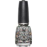 China Glaze Nagellack Mit Härter – 3D Glitter Effekt „Your Present Required“, 14 Ml, Für Natur- & Kunstnägel
