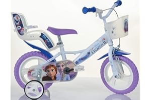 Cicli Puzone Vélo 12 Frozen Dino Bikes Art. 124RL-FZ3 Modèle neuf