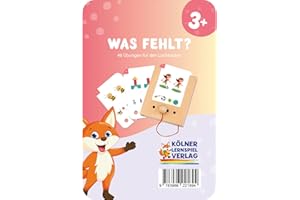 Kölner Lernspielverlag: Was fehlt? 3+: 48 Kartenset für die Punchbox