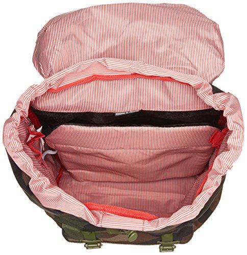 Herschel Little America Backpacks Rucksack  Gr  n  Woodland Camo   25 Liter