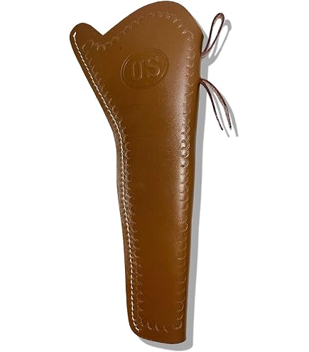 Hulara geprägtes Westernholster aus Leder Heritage 22 Holster .38 .44 .45 . 357 .358 Cowboy Holster für Revolver 4 bis 8 Heritage Rough Rider Lederholster (2 Tonnen, Links