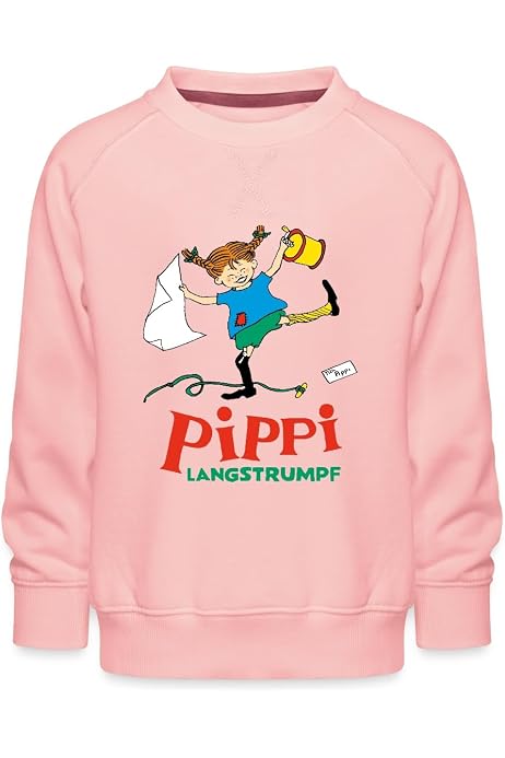 Pippi Langstrumpf T-Shirt Für Frauen – Lockeres Baumwoll-Shirt Mit Illustrationen – Perfekt Für Freizeit & Alltag