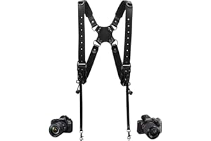 4J LEDR Correa cámara de Fotos,Camara Fotografica Profesional Correa para Camara Fotografica,Correa de Hombro de cámara,Correa de Cuero para cámara,Equipo de cámara múLtiple para Correa Dslr/Slr