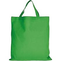 TEXXILLA 10 stuks katoenen tassen - 28 kleuren | met twee korte hengsels | 38x42cm | jute tas | boodschappentas | onbedrukt, kleur: geel, maat: 10 stuks