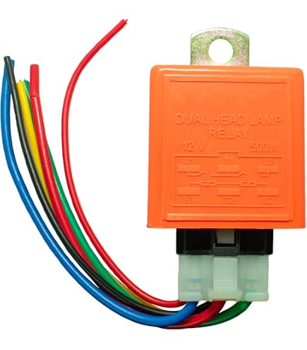 Pack Of 5 – 12V 40AMP Automotive Relay – 5 Pin Changeover With Fixed Bracket – Heavy Duty