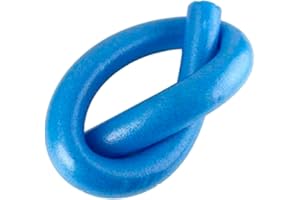 Acan Tradineur - Churro per nuoto, galleggiante in schiuma, bastone galleggiante, tubo in schiuma, per piscina, spaghetti in schiuma, 6,5 x 150 cm, colore: blu