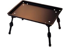 QDOS Q-DOS Alloy Metal Bivvy Table 40cm x 26cm with Folding Adjustable Extending Legs GIN19896