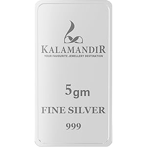 999 Purity Silver Bar Laxmi | A Timeless Investment | Sealed for Safety Gift for Diwali, Wedding, Puja | BIS Hallmarked | Sealed & Tamper-Proof Packaging - Kalamandir Jewellers