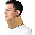Vissco Cervical Collar Soft, Neck Support For Cervical Spine Immobilization & Pain Relief - Large (Beige)