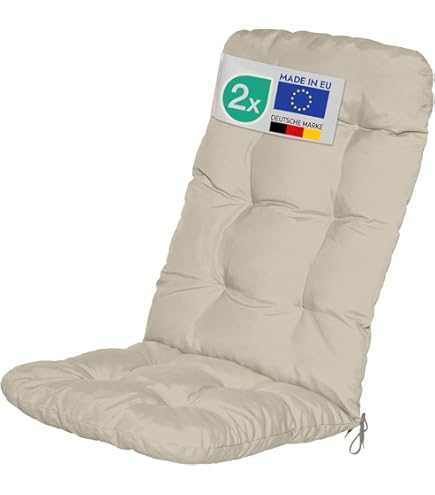 Cuscino Per Sdraio Morbuy - Imbottito In Poliestere, 48x150cm, Con Lacci, Verde, Per Interni Ed Esterni - Foto 13