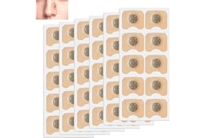 FYNDORS 60PCS Magnetic Nose Strip, Nose Strips for Breathing, Anti-Snoring Nose Magnet, Magnetic Nasal Strips for Home, Travel, and Business Trips (Black)