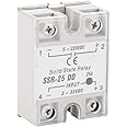 Solid State Relay SSR-25 DD 25A 5-220VDC Solid State Relay, for Industrial Automation Process