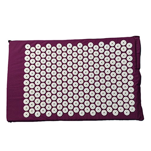 Preisvergleich Produktbild oumosi Akupressur Matte für Yoga Bett Matratze Schmerzen lindern Massagegerät mit Kunststoff Spikes für Massage