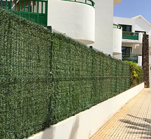 EasyHedging Künstliche Nadelbaumhecke/Sichtschutz, Rolle 3 x 1 m, verschönert unansehnliche Bereiche und bietet schnellen Sichtschutz - 7