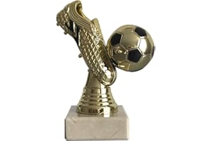 Larius Group - Trofeo da calcio, colore: Oro