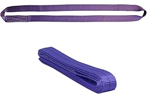 HEDEF HALAT 1T 1m Einweg Bandschlinge Rundschlinge Hebeband Hebegurt Kranschlinge Transportgurt Violet