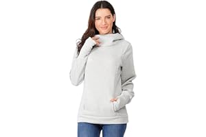 MANMANING Nursing Tops for Women Breastfeeding Sleeves Sweatshirts Hoodie Maternity Hooded Long Breastfeeding Maternity Clothes Ladies Maternity Clothes Nursing Top