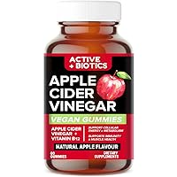Active Biotics Apple Cider Vinegar Gummies For Fat-Burning Support For Men & Women | Supports Healthy Metabolic Energy…