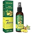 Audinpu Shouga Kingu Hair Growth Oil, 7 Days Ginger Germinal Oil, 7 Day Ginger Germinal Serum Essence Oil Growth Hair, Ginger Hair Growth Serum, Hair Growth Oil for Hair Loss (1 Pcs)