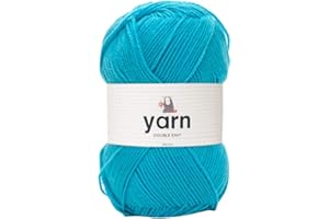 Creaciones por Korbond – Color Shock Hilo acrílico, Turquesa, 100 g