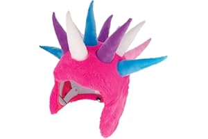 CRÉATIONS DANI Buosha Couvre Casque Multicolore-Rose - Couvre-Casque Fantaisie pour Occasions Diverses - Unisex-Adultes