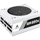 Corsair RM850x Alimentation PC (Modulaire Complet, 850 Watt, 80 PLUS Gold) Blanc