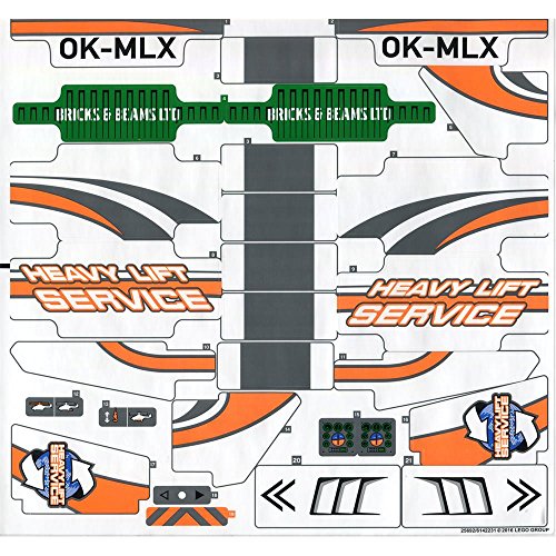 Preisvergleich Produktbild LEGO® Aufkleber für Set 42052 - (25692 / 6142231)