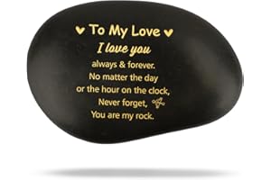 HISXIERNG Valentines Gifts for Him Gifts for Her Rock Gifts for Boyfriends Gifts for Girlfriend Couple Gifts I Love You Gifts for Him Gifts for Couples Husband Gifts I Love You Gifts for Her His and Hers Gifts