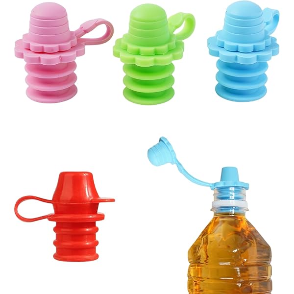 2 Pièces Bec Verseur Silicone Lait Boisson Bouteille Séparateur Boisson Changement Bouchons En Boîte Lait Couvercle D'étanchéité Garder Le Lait Ais Ais Ais