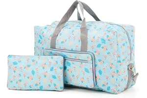 Arxus Bolso Grande de Viaje Plegable en la Bolsa de Viaje con Equipaje y Correa para el Hombro