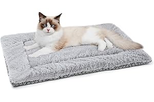 vsshe Cuscino Cane e Gatto, 60X42cm Lettino per Cani Gatti Animali Domestici, Lettino per gatti lavabile, Cuscino Imbottito per Cuccia Cane e Gatto, Super morbido e lavabile, per Gattis Cani
