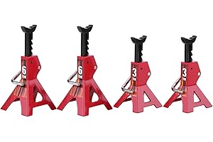 Akozon Metallo 6 TON, Jack Stand per D90 Axial Bluetooth Fire Alarm 3 Simulation Vehicle Bodies Scale Accessori Operati 12vdc 24v Wraith SCX10 1 10 RC Crawler Car