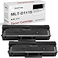 SMARTOMI D111S D111L Compatible Toner Cartridge Replacement for Samsung MLT-D111S MLTD111S for Xpress M2026W M2026 M2070W M2070 M2020 M2020W M2022W M2022 M2070FW M2070F M2078W M2078 (Black, 2 Pack)