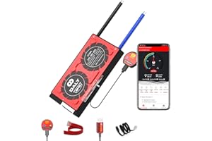 DALY BMS 14S 48V 60A Li-ion PCB placa de protección con cables de equilibrio inteligente programable BMS configurable para 18650 batería 48V con UART