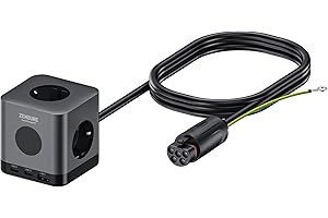 ZENDURE SUPERCHARGED Zendure Hyper 2000 La Multiprise hors Réseau, pour Alimentation de Secours, Dispose de Plusieurs Prises Standard Européennes et de ports USB, Fournissant Jusqu'à 1200W de Puissance aux Appareils Vitau