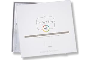 American Crafts 380003 Project Life Seitenschutz, Mehrfarbig, 35.56 x 33.65 x 2.54 cm