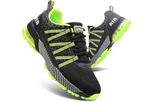 HUYSFIKA Mens Trainers Womens Running Shoes Lightweight Sports Gym Walking Sneakers Comfortable and Breathable Outdoor Flat Shoes for Jogging Casual Fashion Sneakers Tennis Shoes 2-12 UK