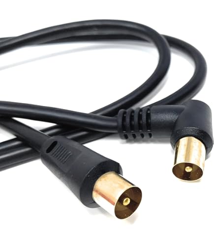 CAVO ANTENNA COASSIALE MT.2 NERO - Foto 2