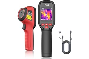 Kamera termowizyjna HIKMICRO E01 SuperIR Rozdzielczość 240 x 240 IR Ręczna kamera na podczerwień Termowizja Częstotliwość odświeżania 20 Hz, kompaktowa ręczna kamera termowizyjna, -20°C do 400°C