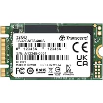 Transcend 32GB MTS400S M.2 2242 SATA III 6 Gb/s Internal Solid