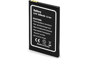 SHAWOROCE 1200mAh 3,7V Akku Batterien Kompatibel mit Emporia Telefon Senioren Simplicity V27 Euphoria Pure Happy Handy V25 V50 E30 FN313 Mobile Smartphone AK-V25 AK-V27 Li-Ionen Li-Po Batterie