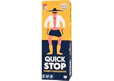 Quick Stop - Juegos de Mesa Dinámico y Divertido para Familia y Amigos - Gran Premio del Juguete 2024 - Versión Entretenida del Juego Stop - Regalo Original - Español